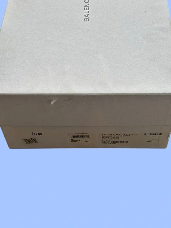 Balenciaga Arena High Top Sneakers Bleu Profond Size 44 (US 11) Full Set - Picture 11 of 12